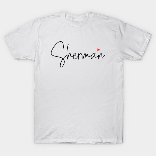 Sherman T-Shirt by MBNEWS